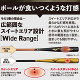 ミズノ 一般硬式用金属製 VコングWR 83cmミドルバランス【1CJMH13083】送料無料